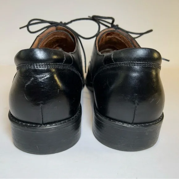 Giorgio Brutini Black Leather Oxford Shoes Men’s Size 12 - Picture 4 of 6